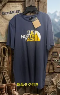 THE NORTH FACE ネイビー Tシャツ Mサイズ