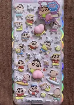 「再入荷新作」クレヨンしんちゃん　立体 おしりシール セット　ライセンス有