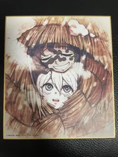 鬼滅の刃 全集中展 無限列車編・遊郭編 複製ミニ色紙 梅＆妓夫太郎