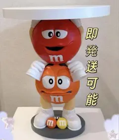 M&M's サイドテーブル 赤とオレンジ - メルカリ