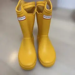 HUNTER イエロー 長靴 ハンドル付き