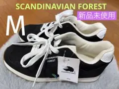 SCANDINAVIAN FOREST スニーカー　新品　未使用　M 黒　BK