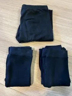 ユニクロ極暖　キッズレギンス140 150 3点セット