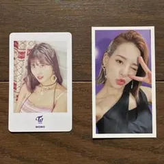 K-POP フォトカード 2点セット NiziU マコ TWICE モモ トレカ