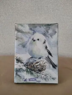 2026年最新】水彩画 シマエナガの人気アイテム - メルカリ