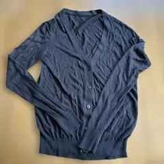 UNIQLO Vネック 長袖カーディガン M