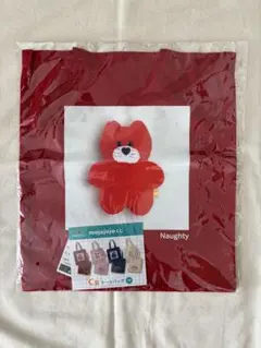 mojojojo トートバッグ　赤　naughty ドキドキくじ