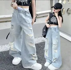 値下げしました❗️ダメージ加工　デニムパンツ