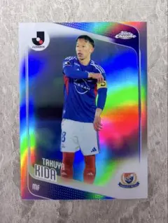 Topps chrome J 리그 2026 키타 타쿠야 리프 요코하마 F・마리노스