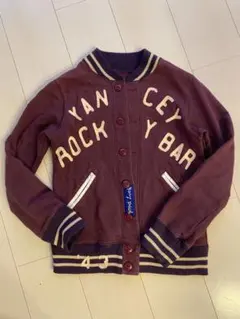 デニムダンガリー　スタジャンカーディガンスウェット　130140