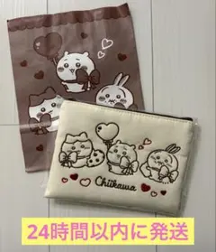 【新品未開封】ちいかわポーチギフト　チョコ入り　ショッパー付き