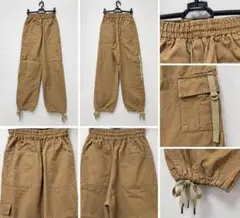 searoomlynn カーゴパンツ ベージュ ワークパンツ