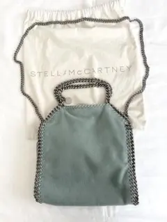 ステラマッカートニー ファラベラ ショルダーバッグ ブルー チェーンショルダー