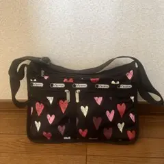 未使用⭐︎レスポートサックハート柄 ショルダーバッグ　ポーチ付き