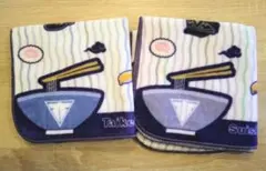 刀剣乱舞くじ・G賞 大慶＆水心子ぬーどるモチーフタオル・2枚セット