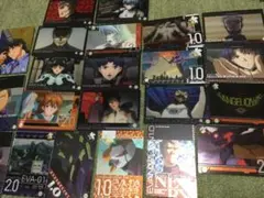 エヴァンゲリオン　ウエハースカードなど　トレカ　まとめてセット