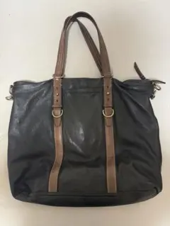 COACH　レザー バッグ 黒 2way