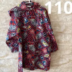 【美品】110サイズ カーズ レインコート　カッパ　雨具