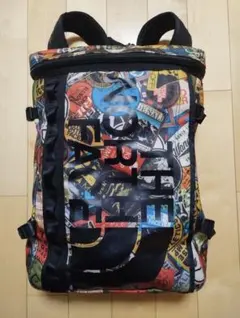 THE NORTH FACE ザ ノースフェイス ボストンバッグ ステッカー柄 THE NORTH FACE - Mサイズ 廃盤 限定 ノースフェイス ダッフル