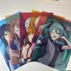 プロジェクトセカイ カラフルステージ！クリアファイル LAWSON 6枚セット