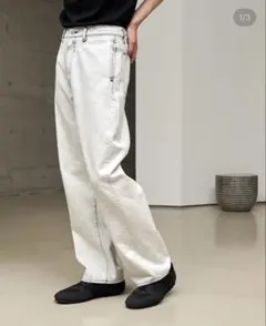 【新作】YOKE 直営店限定 Chemical Wash White Denimのサムネイル
