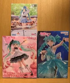 初音ミク フィギュア3個