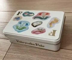 フェアリーケーキフェア　クッキー缶　空き缶　お菓子缶