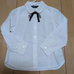 【COMME CA ISM】 フォーマル 　　　ホワイトブラウス 100A