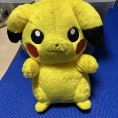 マイピカチュウ ポケモンセンター ぬいぐるみ オス 垂れ耳 困り顔