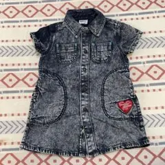 シャツワンピース デニムワンピース