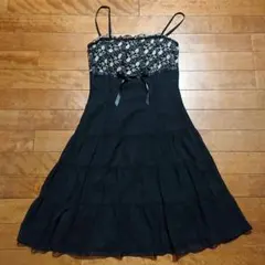 【再再値下げ】レストローズLEST ROSE 春夏向け 三段階切り替えワンピース