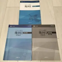 プライム数学　代数I 幾何I　テキスト　問題集　解答集　合計８冊 プライム数学 代数I 幾何I テキスト 問題集 解答集 合計8冊