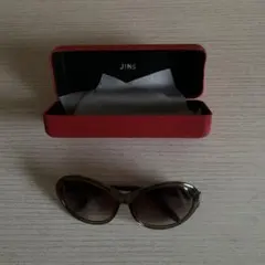 JINS サングラス　ケース、メガネ拭き付き