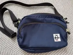 CHUMS ショルダー バッグ　ネイビー　美品のサムネイル