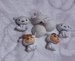 クレヨンしんちゃん ガチャフィギュアセット 6体