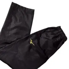 MIZUNO ナイロンパンツ ブレーカーパンツ 黒金 M 極美品
