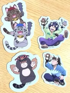 忍たま　小平太　長次　ステッカー　ナンジャタウン　六年ろ組