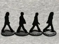 ザ・ビートルズ アビイロード 影フィギュア 4人セット
