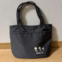 PEANUTS スヌーピー トートバッグ グレー