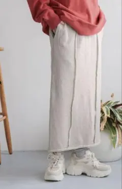 LOWRYS FARM スウェットタイトスカート