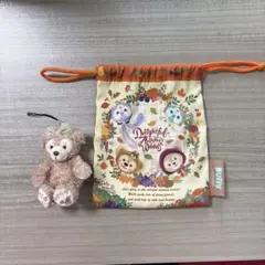 ダッフィー ぬいぐるみ　巾着袋 セット