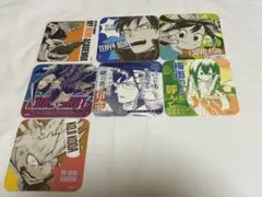僕のヒーローアカデミア　原画展　アートコースター　7点