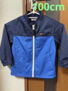 DOUBLE.B 薄手ZIPブルゾン 100cm