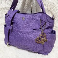 新品】ANNA SUI パタフライツイストワンショルダーバッグ ボルドー 