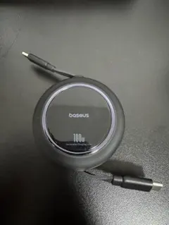 マ*ト様 baseus 充電ケーブル　巻取り式 タイプC 100W 長さ1.5m