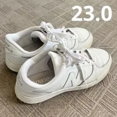 New Balance ホワイト スニーカー 23.0 ニューバランス 白