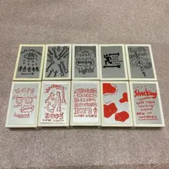 レア　貴重　昭和レトロ　HOPE ハードケース10個セット（ブラック&レッド）