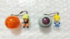 ドラゴンボール 悟空 ベジータ キーホルダー セット
