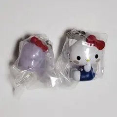 モンチッチ　ハローキティ　めじるしアクセサリー　①