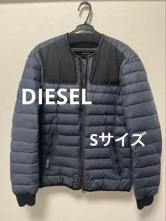 DIESEL ネイビー ダウンジャケット Sサイズ